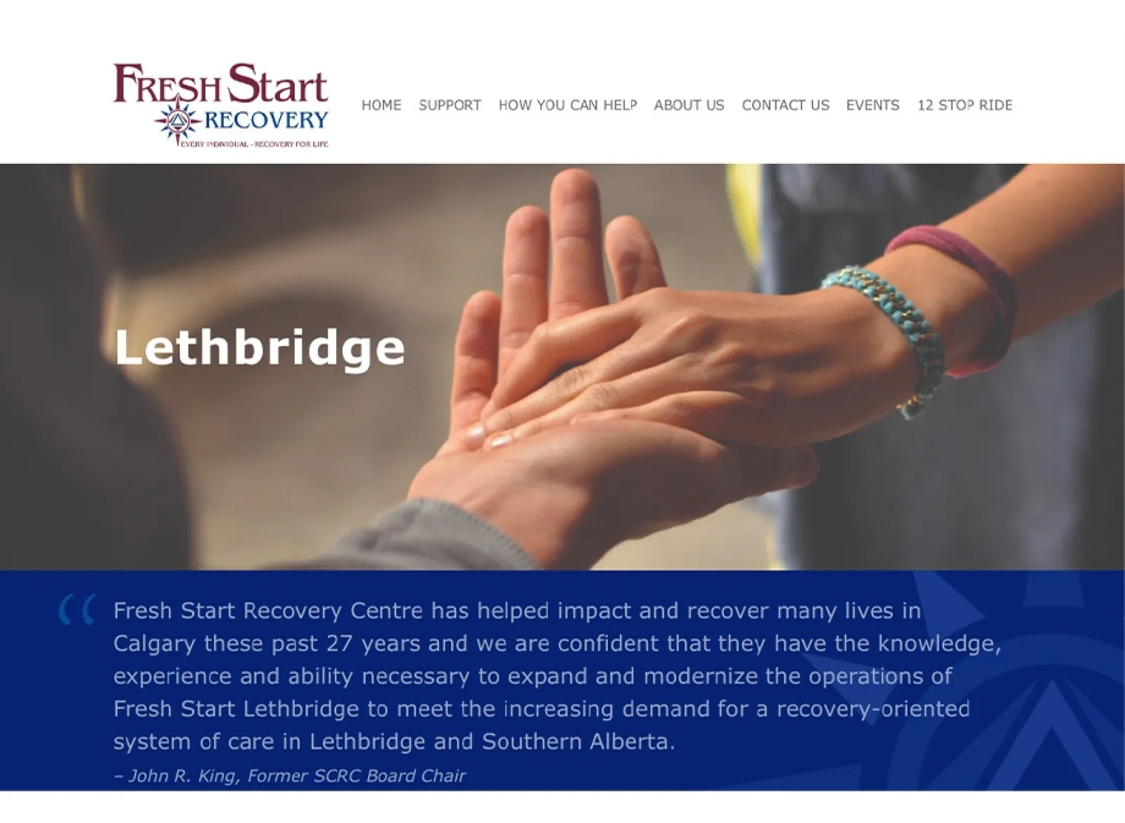 Lethbridge recovery community 920x673