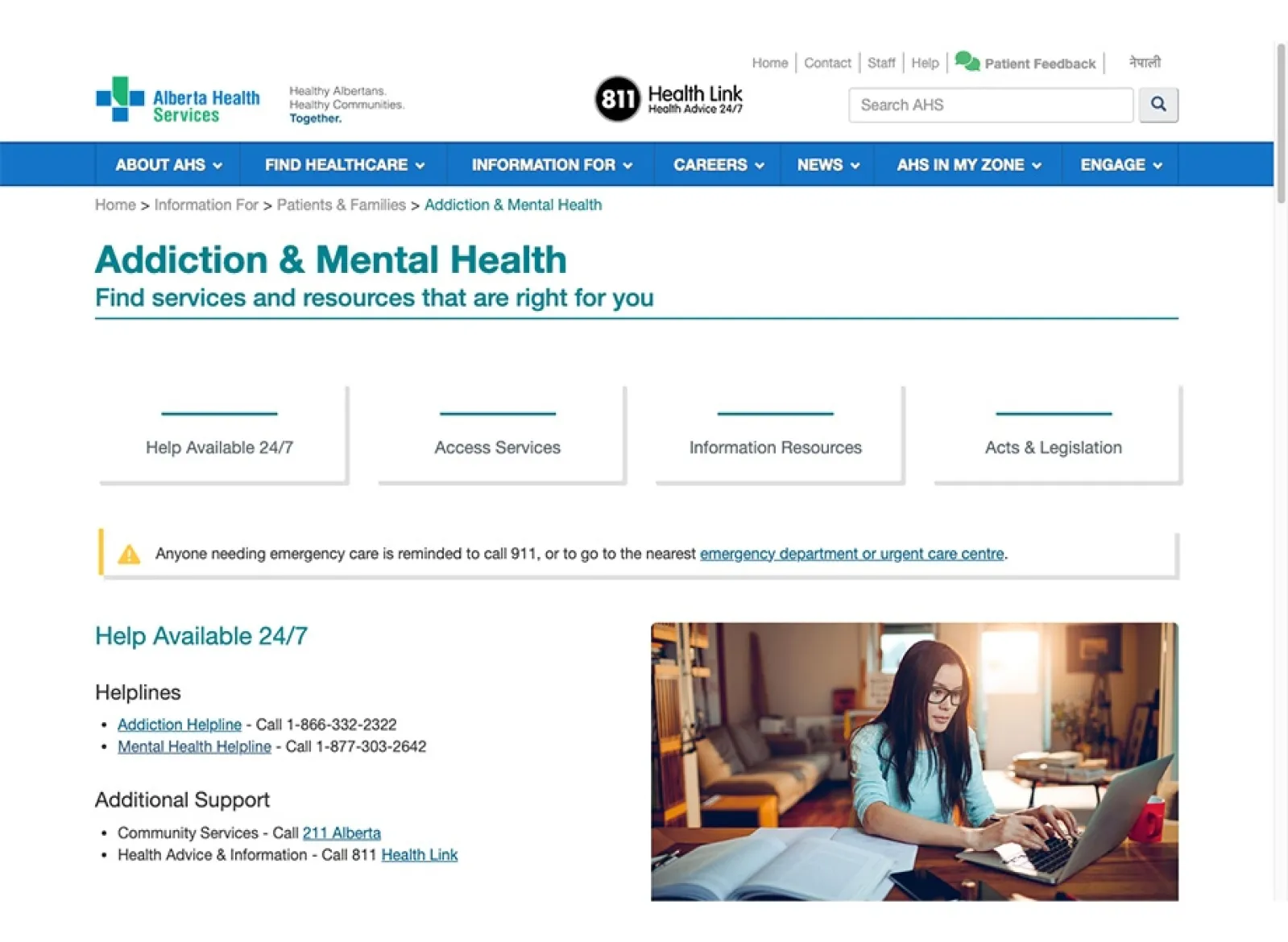 Alberta health services mental health 920x673