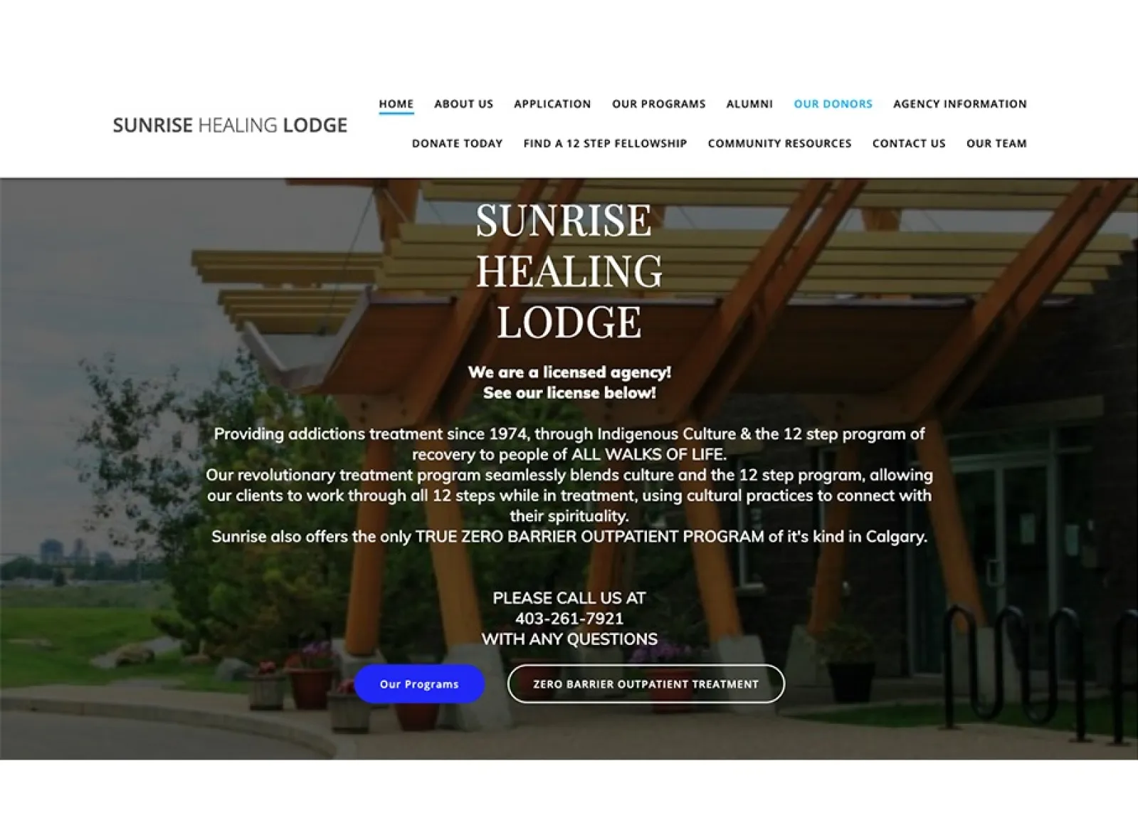 Sunrise healing lodge 920x673